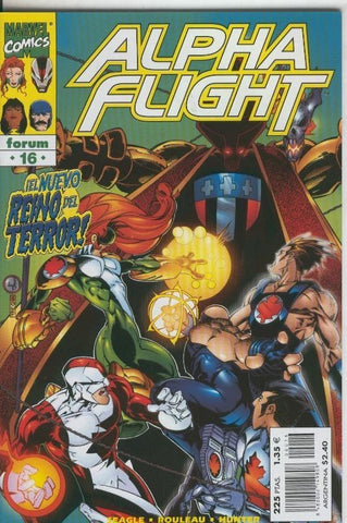 Alpha Flight volumen dos numero 16