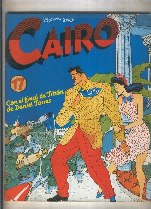 Cairo numero 17 (numerado 1 en trasera)