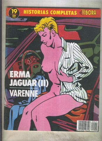 Historias completas de El Vibora numero 19: Erma Jaguar 2 (numerado 2 en trasera)