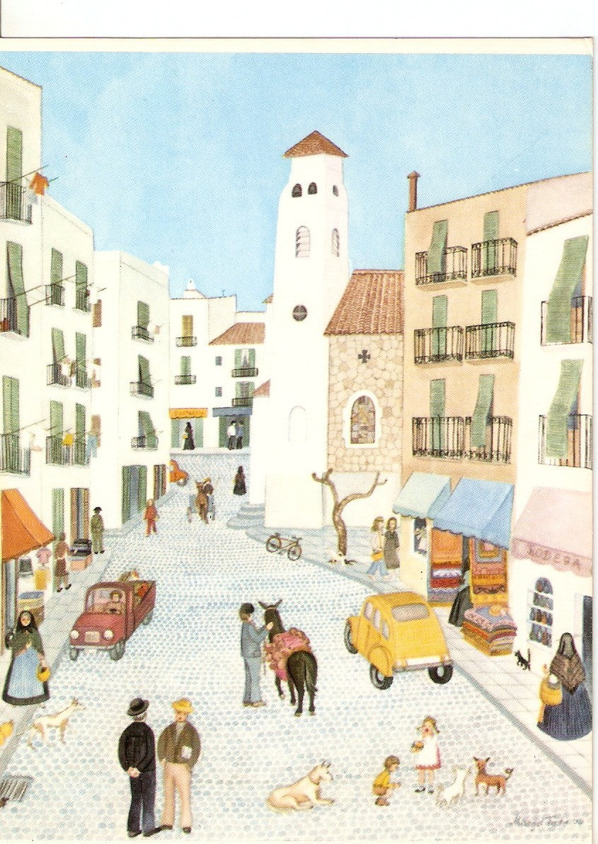 Postal 037614 : Margot Tate. Ibiza. San Telmo