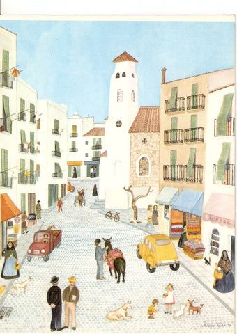 Postal 037614 : Margot Tate. Ibiza. San Telmo