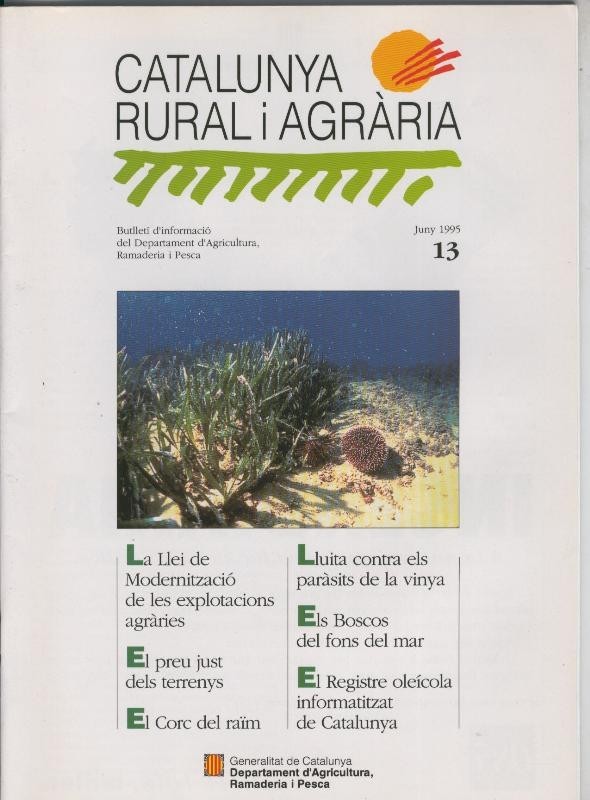 Catalunya rural i agraria numero 13 (1995)