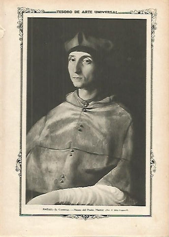 LAMINA 1253. RAFAEL. El Cardenal