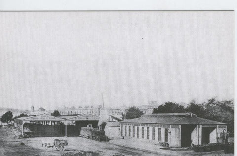 Postal 012141: Estacion de Francia, Barcelona, año 1875