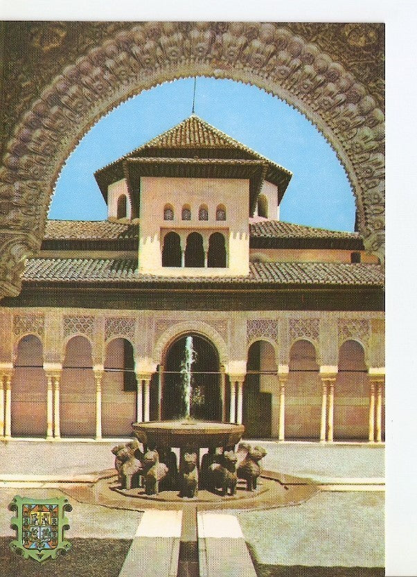Postal 026176 : Patio de los Leones. Alhambra (Granada)