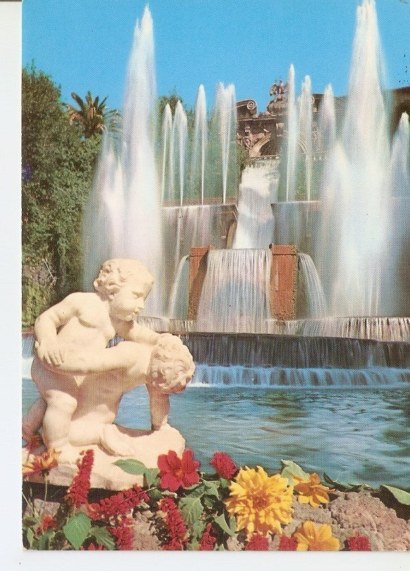 Postal 034046 : Tivoli - Villa dEste. Fountain of the Organ and struggle of puttos