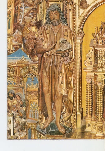Postal 020852 : Retablo; San Juan Bautista