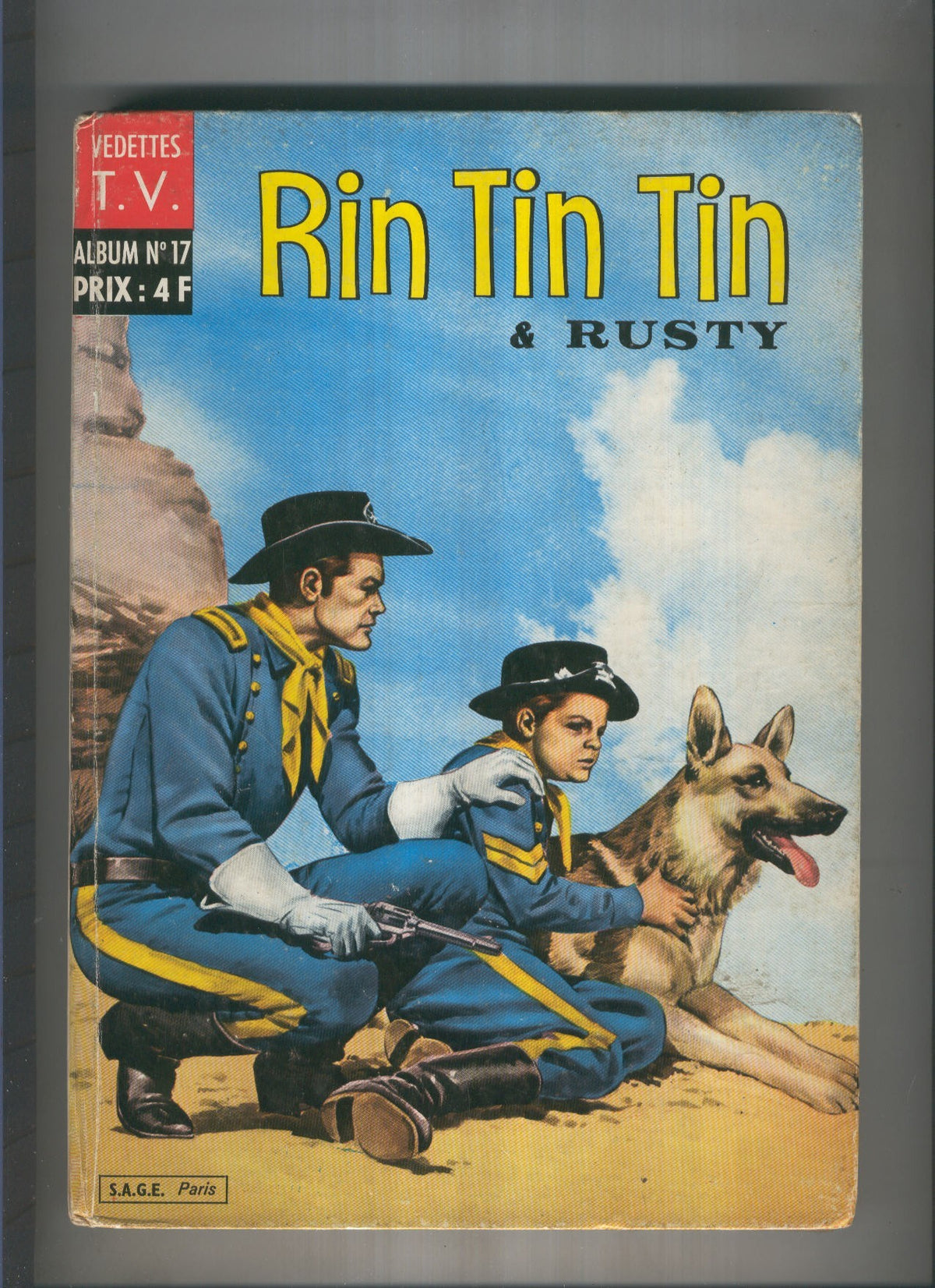 RIN TIN TIN ET RUSTY RETAPADO Vol 17: Incluye numeros 66 a 69