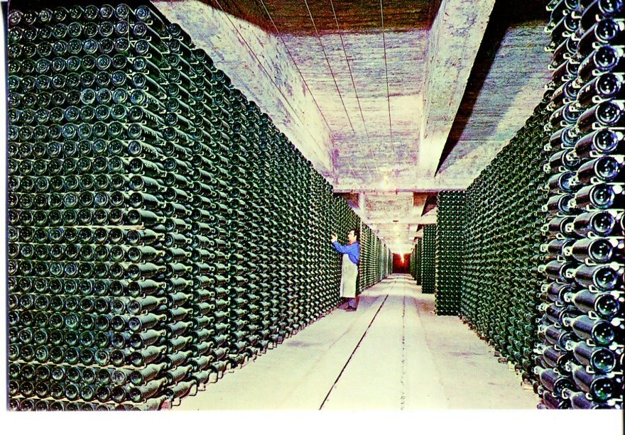 Postal 016648: CAVAS CODORNIU - Botellas envejeciendo
