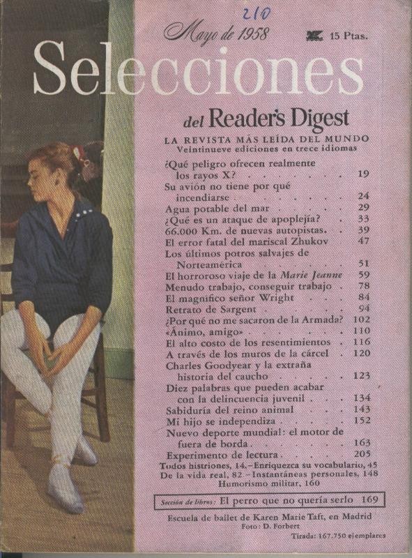 Selecciones del Readers Digest numero 210