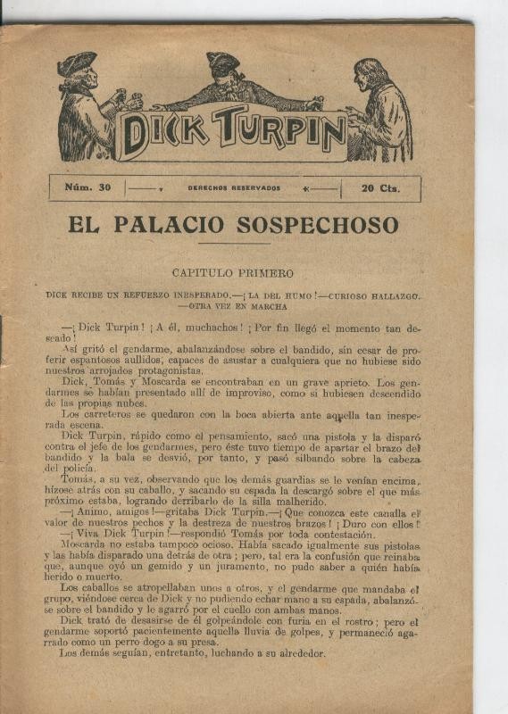 Folletin: Dick Turpin numero 30
