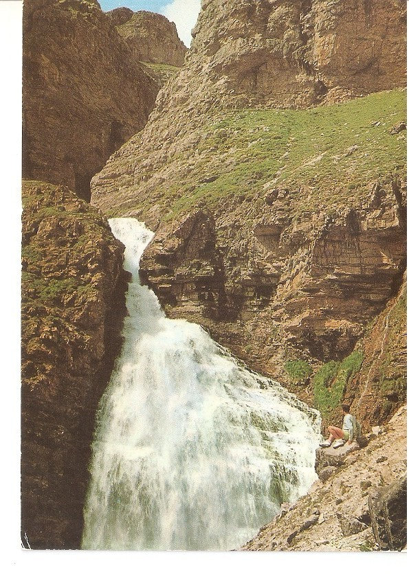 Postal 045216 : Pirineo Aragones - Huesca. Ordesa. Cascada Cola de Caballo