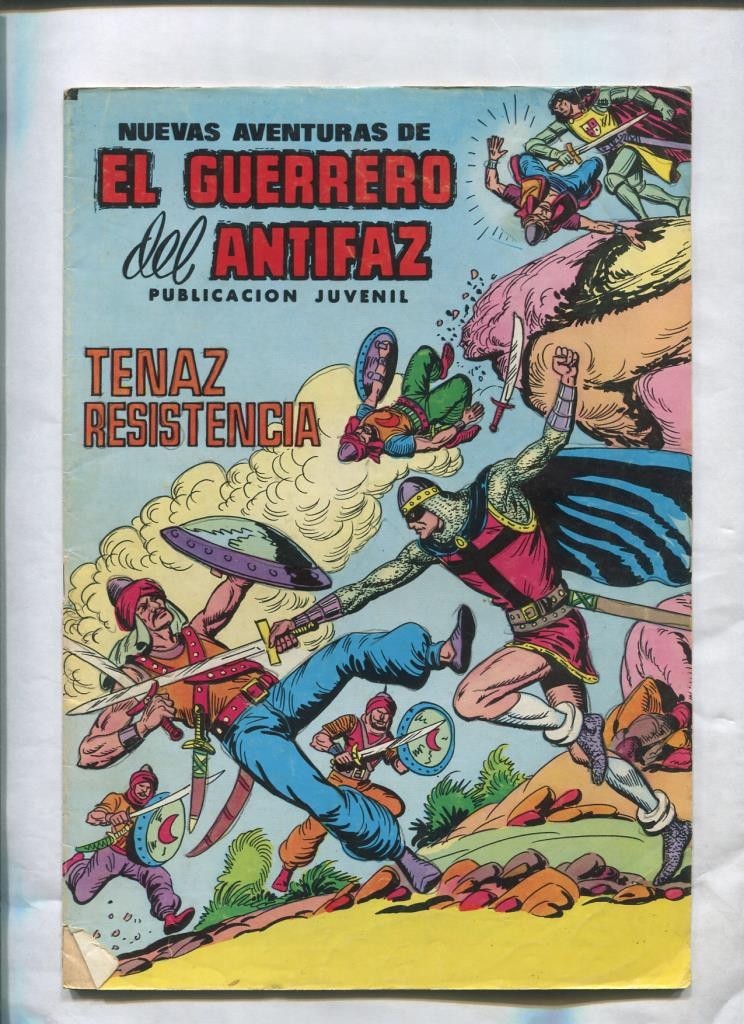 Nuevas Aventuras de El Guerrero del Antifaz numero 039: Tenaz resistencia