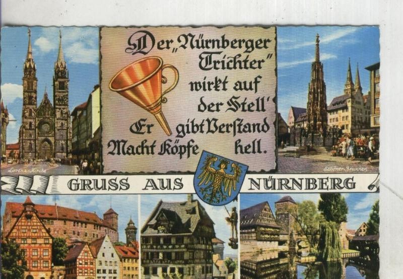Postal: Alemania-Nurnberg