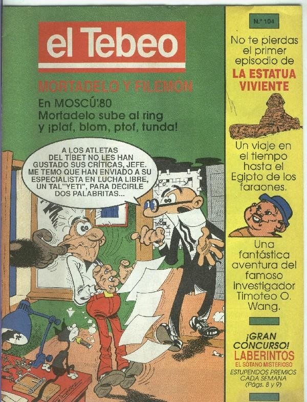 El Tebeo edicion 1991 numero 104