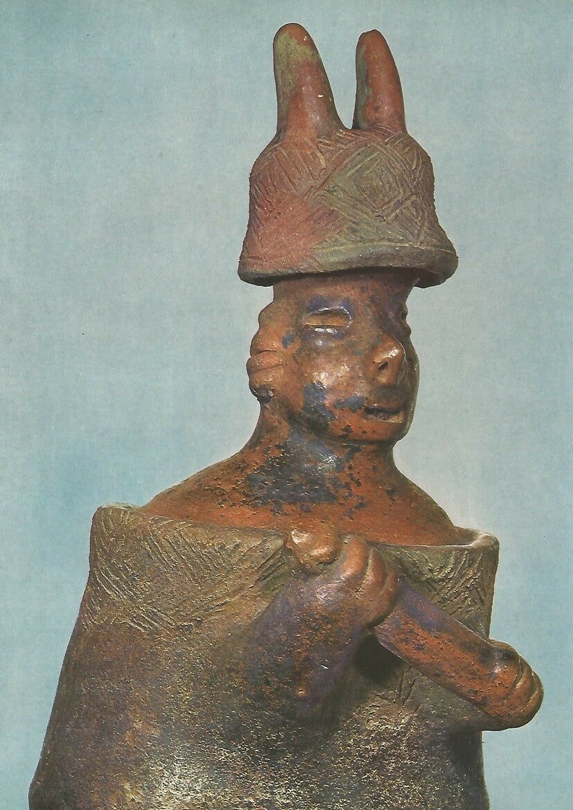 Lamina 034: Escultura de Colima (Mexico)