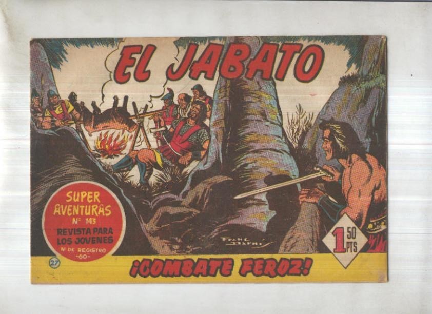 Bruguera: El Jabato numero 027: Combate feroz