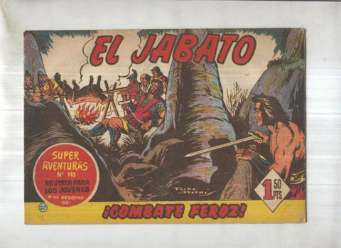 Bruguera: El Jabato numero 027: Combate feroz