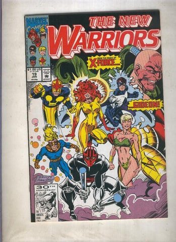 The New Warriors volumen 1 numero 019 (1992)