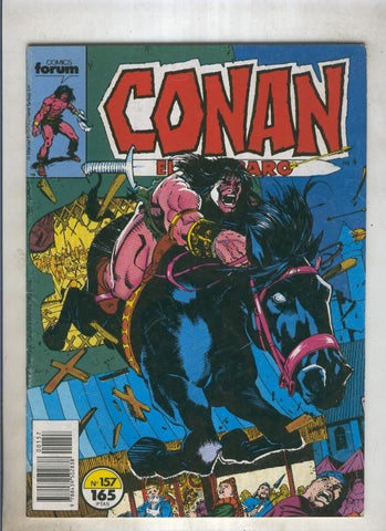 Conan el Barbaro primera edicion numero 157 (numerado 1 en trasera)