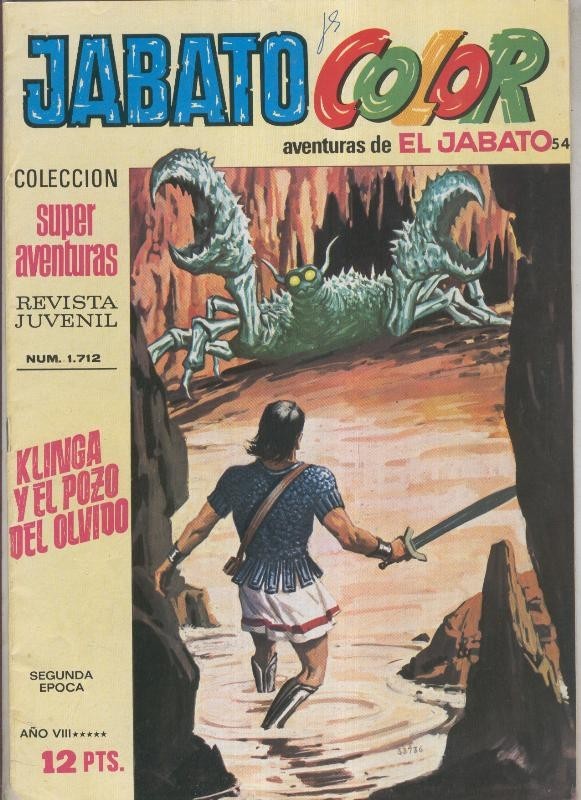 Jabato color segunda epoca numero 054: Klinga y el pozo del olvido