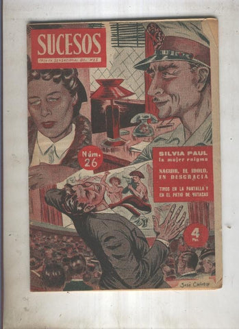 REVISTA SUCESOS numero 26 de 1954 