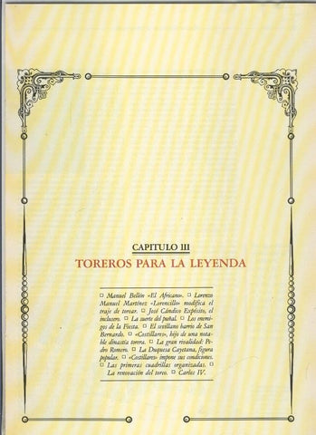 Toros y toreros capitulo 03 del volumen 5