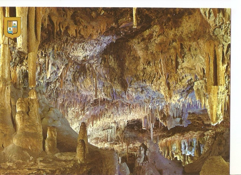 Postal 041083 : Mallorca. Porto Cristo (Manacor). Cuevas dels Hams. Valle de las Delicias