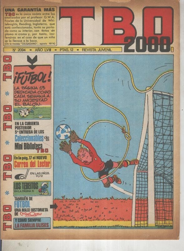 TBO 2000 numero 2094 (numerado 1 en trasera)