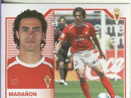 Cromo: Liga 07-08: Marañon del Murcia