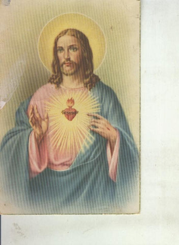 Postal 011599: Sagrado Corazon de Jesus