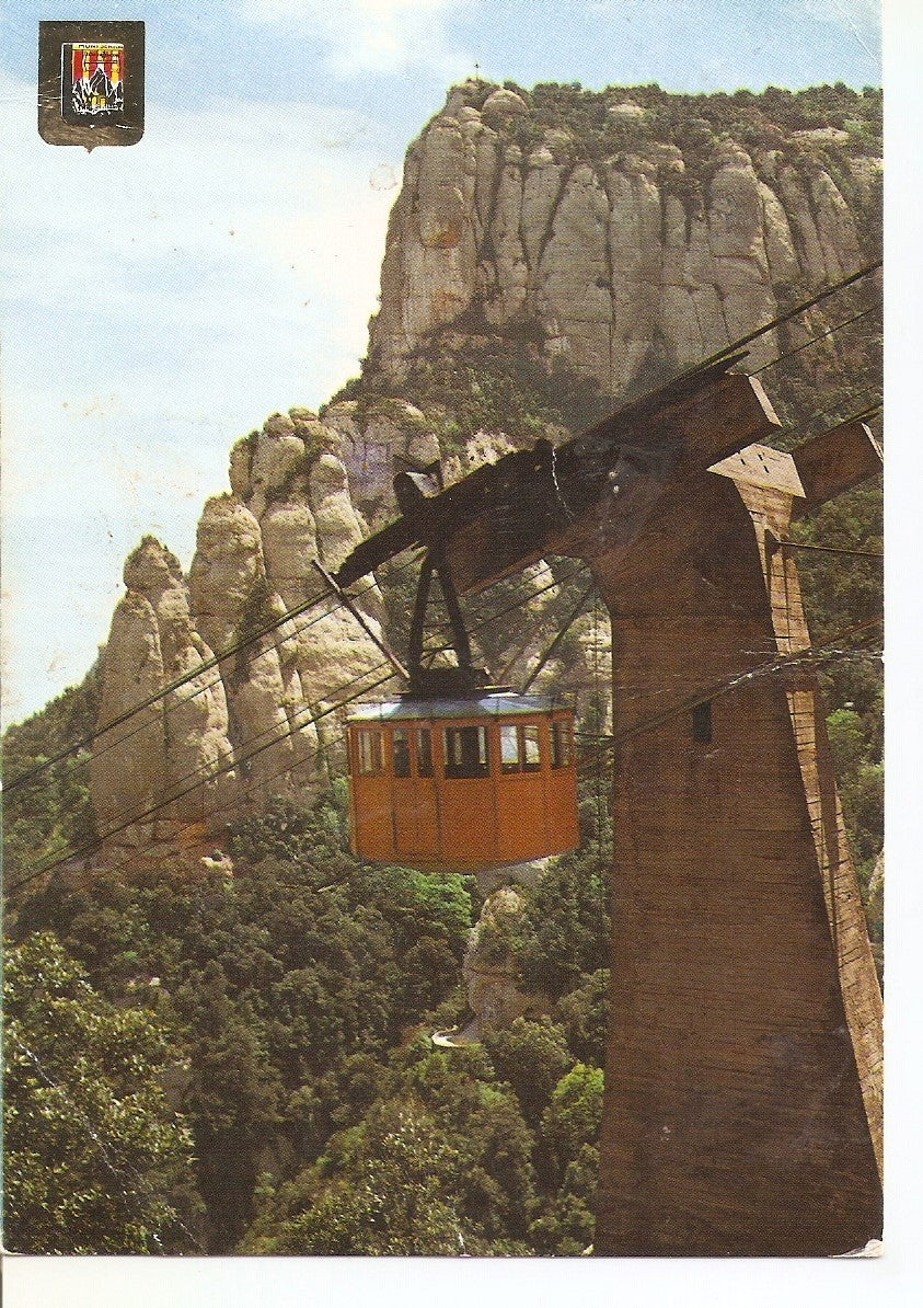 Postal 037876 : Montserrat. Aeri de Montserrat