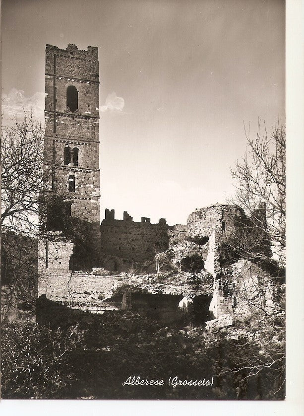 Postal 036567 : Alberese (Grosseto). Abazzia di S Rabano (XII sec.)