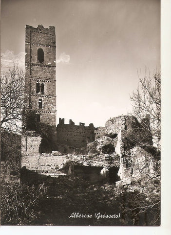 Postal 036567 : Alberese (Grosseto). Abazzia di S Rabano (XII sec.)