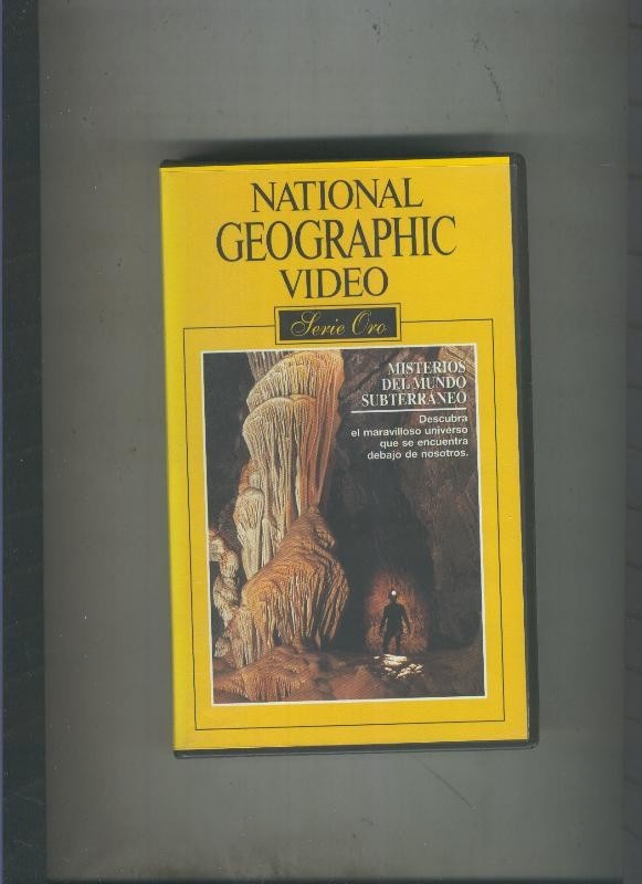 Video VHS: National Geographic serie Oro numero 35: Misterios del mundo submarino
