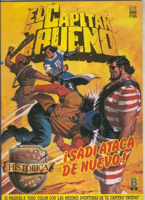 El Capitan Trueno edicion historica numero 111:Sadi ataca de nuevo