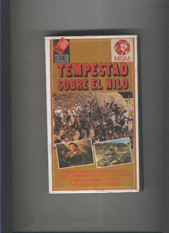 Video VHS: Tempestad sobre el Nilo  (Anthony Steel-Laurence Harvey)
