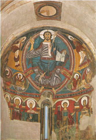 Lamina 017: Maiestas Domini. Sant Climent de Taull