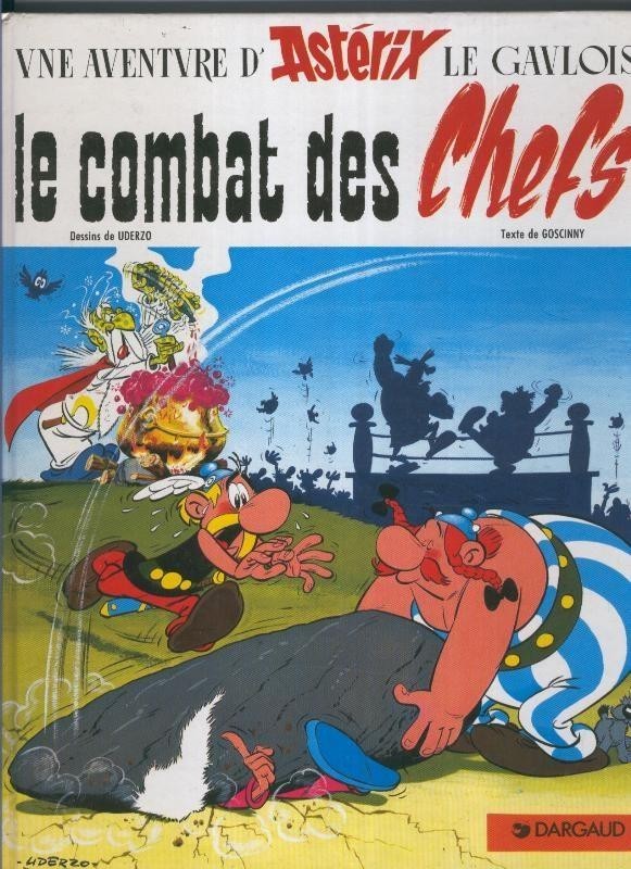 Asterix numero 07 : Le combat des Chefs (edicio en frances)