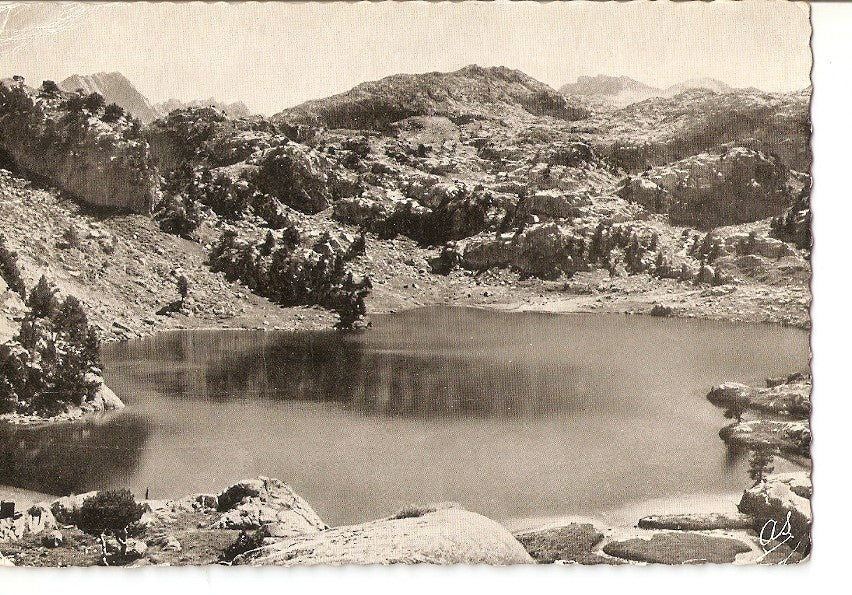 Postal 036549 : Valle de Aran (Lerida). Circo lacustre de Colomes Lago Mayor