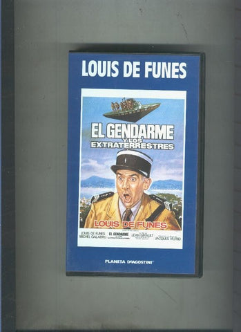 Video VHS: Louis de Funes numero 14: El gendarme y los extraterrestres
