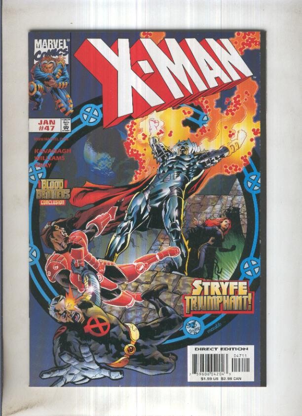 X-MAN, Vol.1 No.47: Blood Brother, Part 3 (Marvel 1999)