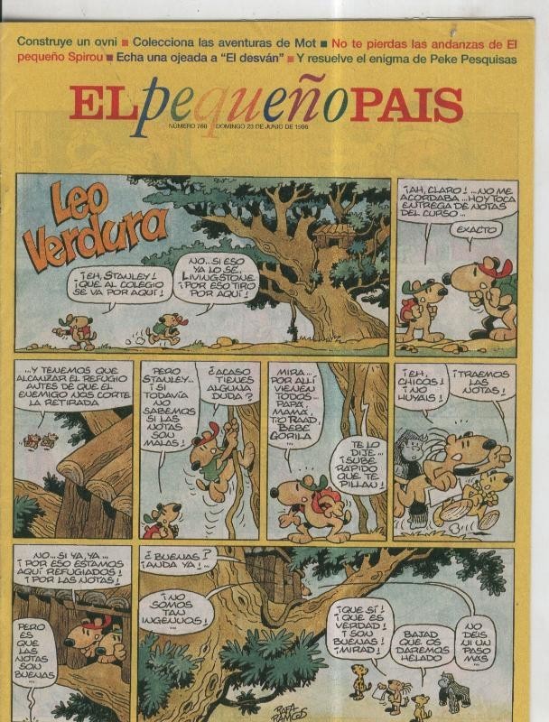 El Pequeño Pais numero 760: Pequeño Spirou