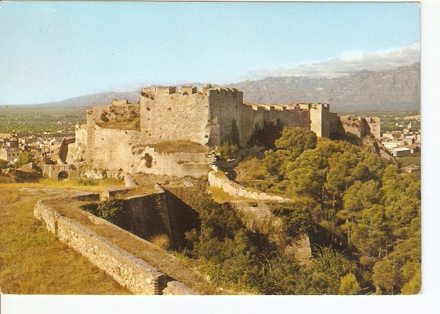 Postal 025118 : Castillo de la Zuda. Imagenes Escudo de Oro