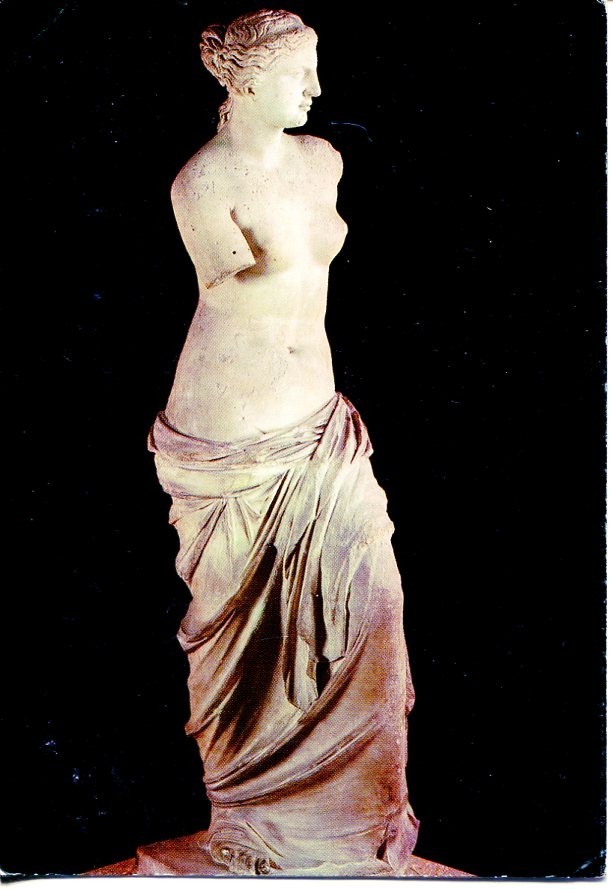 Postal 016584: PARIS - Musee du Louvre Venus de Milo