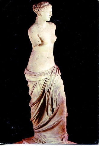 Postal 016584: PARIS - Musee du Louvre Venus de Milo