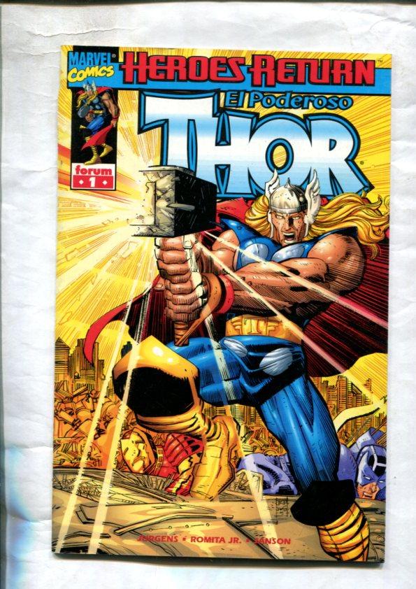 Thor volumen cuatro: Heroes Return numero 01: En busca de los dioses