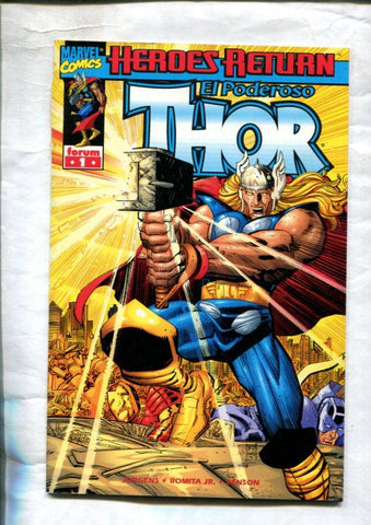 Thor volumen cuatro: Heroes Return numero 01: En busca de los dioses