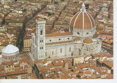 Postal 046018 : Firenze. The Dome - Aerial view