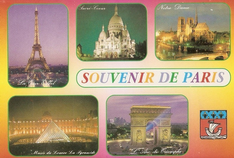 Postal 044056 : Paris la nuit